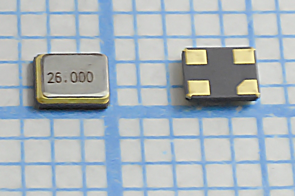 26000 \SMD02520C4\ 9\ 10\\S2520\1Г  (26.000M) --- Кварцевые резонаторы (пьезокерамические, диэлектрические, ПАВ (SAW), резонаторы из других пьезоматериалов)