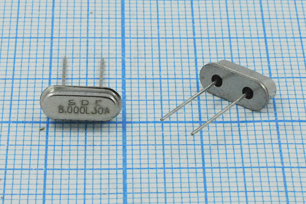 8000 \HC49S3\30\ 20\ 30/-20~70C\49S[SDE]\1Г --- Кварцевые резонаторы (пьезокерамические, диэлектрические, ПАВ (SAW), резонаторы из других пьезоматериалов)