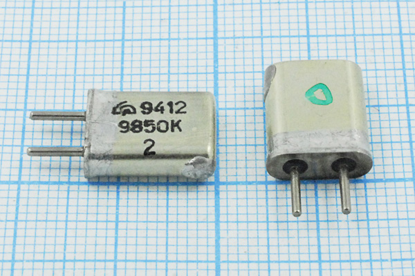 9850 \HC25U\\\\МА\1Г --- Кварцевые резонаторы (пьезокерамические, диэлектрические, ПАВ (SAW), резонаторы из других пьезоматериалов)