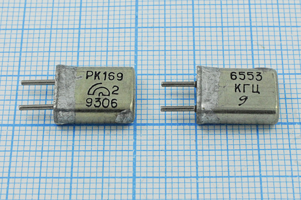 6553 \HC25U\S\\\РК169МА\1Г --- Кварцевые резонаторы (пьезокерамические, диэлектрические, ПАВ (SAW), резонаторы из других пьезоматериалов)