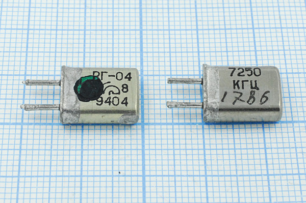 7250 \HC25U\S\\\РГ04МА\1Г --- Кварцевые резонаторы (пьезокерамические, диэлектрические, ПАВ (SAW), резонаторы из других пьезоматериалов)