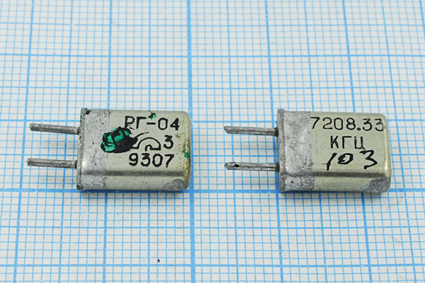7208,33 \HC25U\S\\\РГ04МА\1Г --- Кварцевые резонаторы (пьезокерамические, диэлектрические, ПАВ (SAW), резонаторы из других пьезоматериалов)
