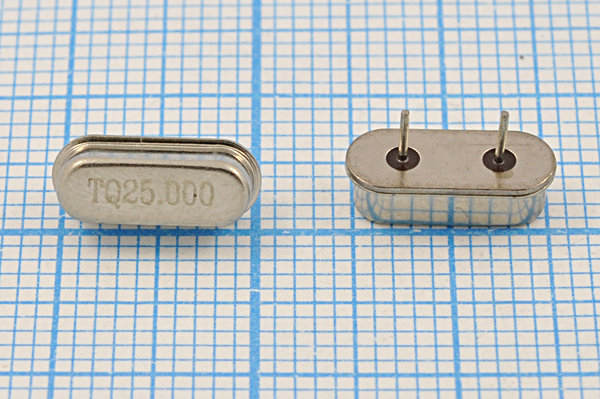 25000 \HC49S3\15\\\\1Г 4мм (TQ) --- Кварцевые резонаторы (пьезокерамические, диэлектрические, ПАВ (SAW), резонаторы из других пьезоматериалов)