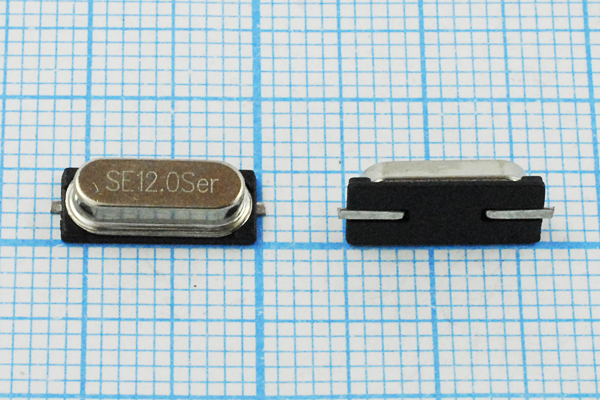 12000 \SMD49S3\S\ 20\ 30/-40~85C\49S3-SMD\1Г --- Кварцевые резонаторы (пьезокерамические, диэлектрические, ПАВ (SAW), резонаторы из других пьезоматериалов)