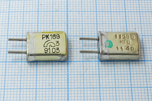11200 \HC25U\\ 15\ 15/-10~60C\РК169МА-14БВ\1Г --- Кварцевые резонаторы (пьезокерамические, диэлектрические, ПАВ (SAW), резонаторы из других пьезоматериалов)