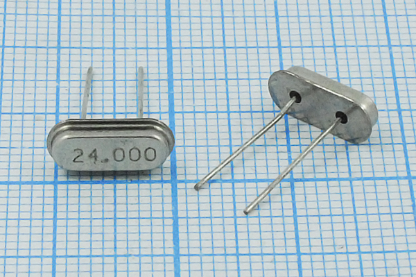 24000 \HC49S2\18\ 20\ 30/-40~85C\\1Г (24.000) --- Кварцевые резонаторы (пьезокерамические, диэлектрические, ПАВ (SAW), резонаторы из других пьезоматериалов)