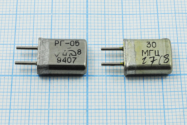 30000 \HC25U\S\\\РГ05МА\3Г --- Кварцевые резонаторы (пьезокерамические, диэлектрические, ПАВ (SAW), резонаторы из других пьезоматериалов)