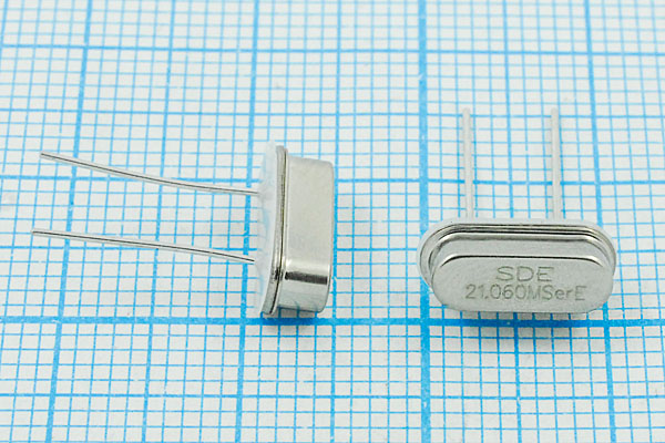 21060 \HC49S3\S\ 10\ 30/-40~85C\49S[SDE]\1Г +IS --- Кварцевые резонаторы (пьезокерамические, диэлектрические, ПАВ (SAW), резонаторы из других пьезоматериалов)