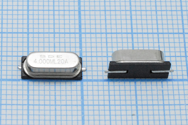 4000 \SMD49S4\20\ 10\ 20/-20~70C\49S-SMD\1Г --- Кварцевые резонаторы (пьезокерамические, диэлектрические, ПАВ (SAW), резонаторы из других пьезоматериалов)