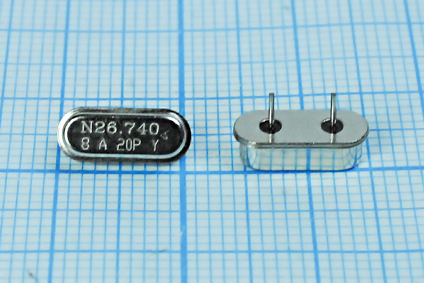 26740 \HC49S3\20\ 20\\\1Г 4мм (N 20pf) --- Кварцевые резонаторы (пьезокерамические, диэлектрические, ПАВ (SAW), резонаторы из других пьезоматериалов)