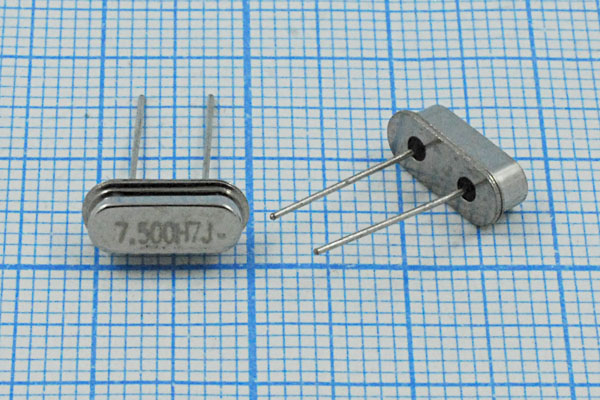7500 \HC49S3\20\ 30\ 30/-20~70C\HC49S4H\1Г (H7J) --- Кварцевые резонаторы (пьезокерамические, диэлектрические, ПАВ (SAW), резонаторы из других пьезоматериалов)
