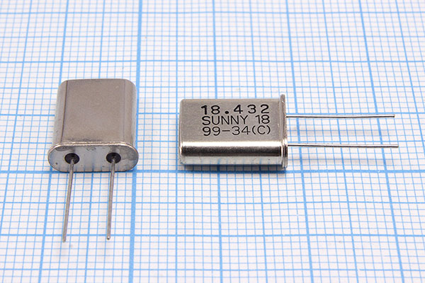 18432 \HC49U\18\ 20\ 30/-40~85C\SA[SUNNY]\1Г --- Кварцевые резонаторы (пьезокерамические, диэлектрические, ПАВ (SAW), резонаторы из других пьезоматериалов)