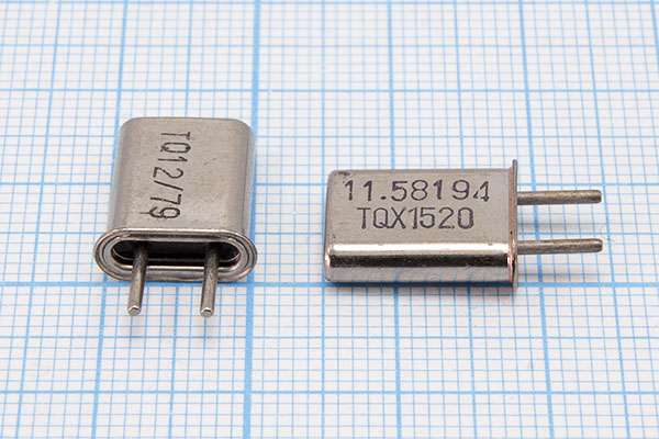 11581,94 \HC42U\32\\\\ХСР 1Г (TQX1520) --- Кварцевые резонаторы (пьезокерамические, диэлектрические, ПАВ (SAW), резонаторы из других пьезоматериалов)