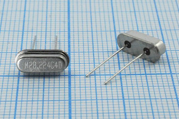 28224 \HC49S3\20\ 30\\HC49S[MEC]\1Г (M28.224C4D) --- Кварцевые резонаторы (пьезокерамические, диэлектрические, ПАВ (SAW), резонаторы из других пьезоматериалов)