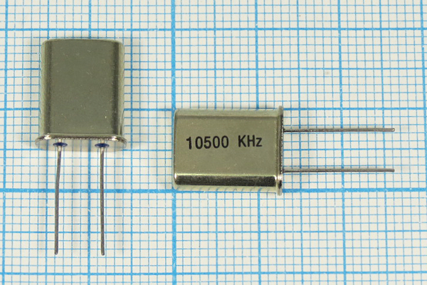 10500 \HC49U\S\\\\1Г (10500 KHz) --- Кварцевые резонаторы (пьезокерамические, диэлектрические, ПАВ (SAW), резонаторы из других пьезоматериалов)
