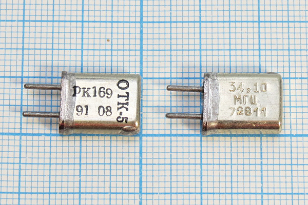 34100,8 \HC25U\\ 20\ 30/-30~60C\РК169МА-7БС\3Г --- Кварцевые резонаторы (пьезокерамические, диэлектрические, ПАВ (SAW), резонаторы из других пьезоматериалов)