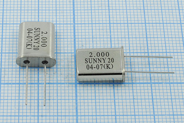 2000 \HC49U\20\ 30\\SA[SUNNY]\1Г (SUNNY 20) --- Кварцевые резонаторы (пьезокерамические, диэлектрические, ПАВ (SAW), резонаторы из других пьезоматериалов)