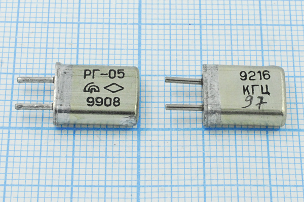 9216 \HC25U\S\\\РГ05МА\1Г --- Кварцевые резонаторы (пьезокерамические, диэлектрические, ПАВ (SAW), резонаторы из других пьезоматериалов)