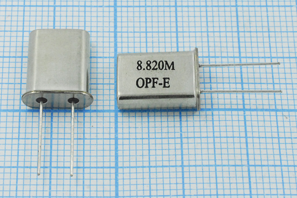 8820 \HC49U\S\ 10\ 30/-40~85C\\1Г (8.820M 0PF-E) --- Кварцевые резонаторы (пьезокерамические, диэлектрические, ПАВ (SAW), резонаторы из других пьезоматериалов)