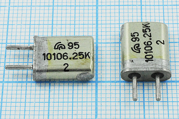 10106,25 \HC25U\\\\МА\1Г --- Кварцевые резонаторы (пьезокерамические, диэлектрические, ПАВ (SAW), резонаторы из других пьезоматериалов)