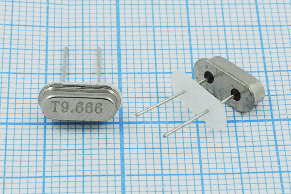 9666 \HC49S3\S\ 20\ 30/-20~70C\S[FT]\1Г +IS (T) --- Кварцевые резонаторы (пьезокерамические, диэлектрические, ПАВ (SAW), резонаторы из других пьезоматериалов)