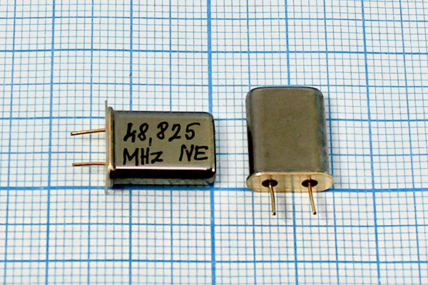 48825 \HC49U\32\\\\3Г 5мм (48.825MHz NE) --- Кварцевые резонаторы (пьезокерамические, диэлектрические, ПАВ (SAW), резонаторы из других пьезоматериалов)