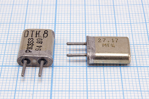 27170 \HC25U\\\\РК353МА\3Г --- Кварцевые резонаторы (пьезокерамические, диэлектрические, ПАВ (SAW), резонаторы из других пьезоматериалов)