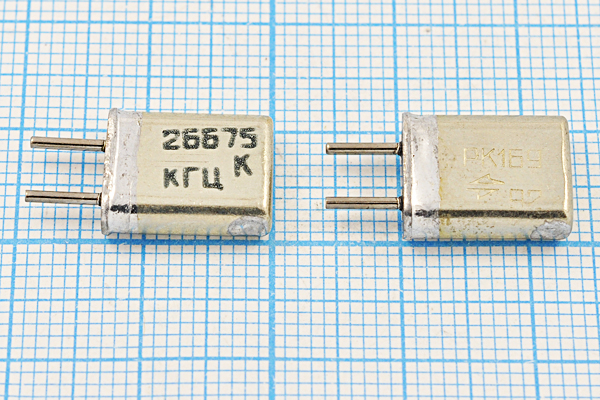 26675 \HC25U\\ 30\ 40/-10~60C\РК169МА-8АТ\3Г --- Кварцевые резонаторы (пьезокерамические, диэлектрические, ПАВ (SAW), резонаторы из других пьезоматериалов)