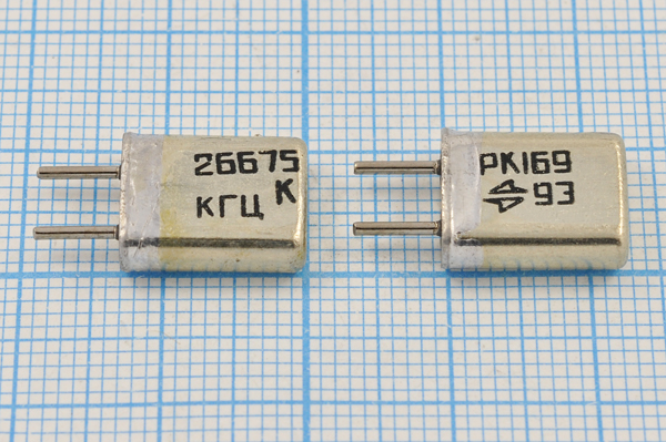 26675 \HC25U\\ 30\ 20/-10~60C\РК169МА-8АП\3Г --- Кварцевые резонаторы (пьезокерамические, диэлектрические, ПАВ (SAW), резонаторы из других пьезоматериалов)