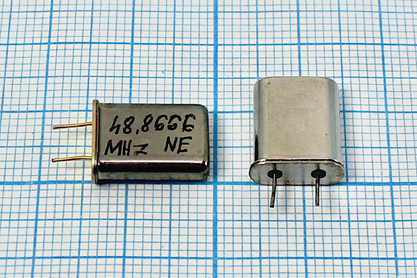 48866,66 \HC49U\32\\\\3Г 5мм (48.86666MHz NE) --- Кварцевые резонаторы (пьезокерамические, диэлектрические, ПАВ (SAW), резонаторы из других пьезоматериалов)