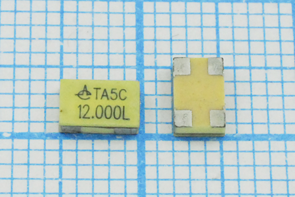 12000 \SMD05032C4\12\ 20\ 20/-20~70C\TA5C\1Г STE --- Кварцевые резонаторы (пьезокерамические, диэлектрические, ПАВ (SAW), резонаторы из других пьезоматериалов)