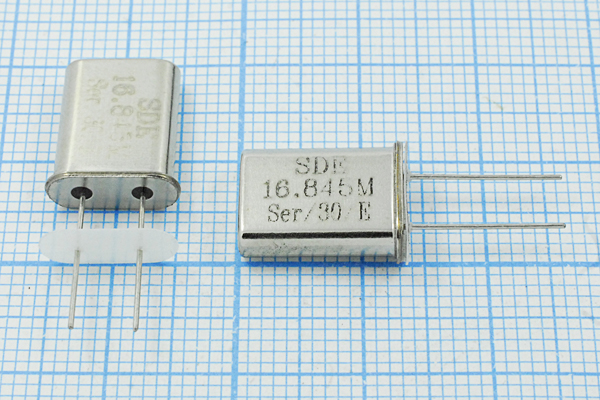 16845 \HC49U\S\ 10\ 30/-40~85C\49U[SDE]\1Г +IS --- Кварцевые резонаторы (пьезокерамические, диэлектрические, ПАВ (SAW), резонаторы из других пьезоматериалов)