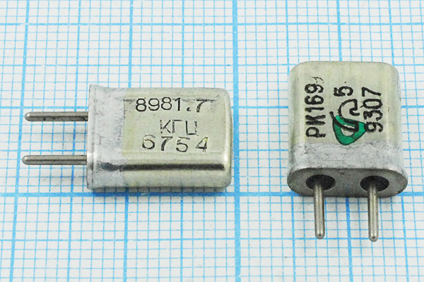 8981,7 \HC25U\S\ 15\ 30/-40~70C\РК169МА-6ВС\1Г --- Кварцевые резонаторы (пьезокерамические, диэлектрические, ПАВ (SAW), резонаторы из других пьезоматериалов)