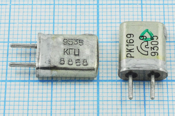 9535 \HC25U\\ 15\ 20/-10~60C\РК169МА-6АП\1Г --- Кварцевые резонаторы (пьезокерамические, диэлектрические, ПАВ (SAW), резонаторы из других пьезоматериалов)