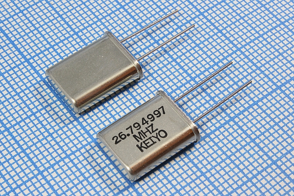26794,9 \HC49U\20\\\\3Г (KEIYO) --- Кварцевые резонаторы (пьезокерамические, диэлектрические, ПАВ (SAW), резонаторы из других пьезоматериалов)