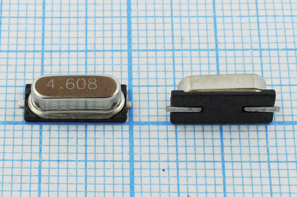 4608 \SMD49S4\S\ 30\ 50/-10~60C\\1Г (4.608) --- Кварцевые резонаторы (пьезокерамические, диэлектрические, ПАВ (SAW), резонаторы из других пьезоматериалов)