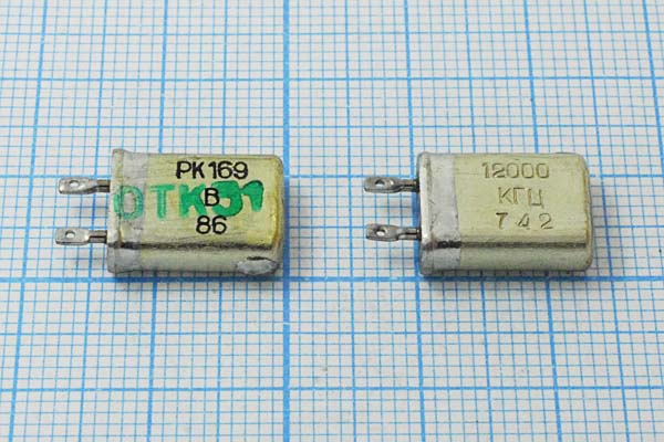 12000 \МВ\S\\\РК169МВ\1Г --- Кварцевые резонаторы (пьезокерамические, диэлектрические, ПАВ (SAW), резонаторы из других пьезоматериалов)