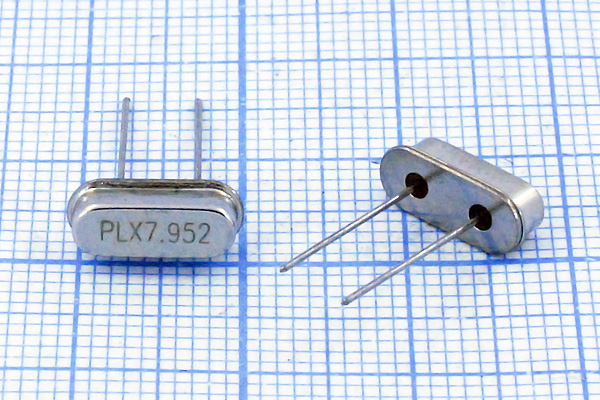 7952 \HC49S3\20\ 30\ 50/-20~70C\S[FT]\1Г (PLX7.952 --- Кварцевые резонаторы (пьезокерамические, диэлектрические, ПАВ (SAW), резонаторы из других пьезоматериалов)