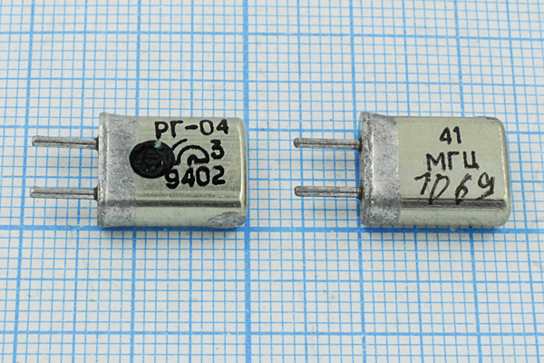 41000 \HC25U\\\\РГ04МА\3Г (41МГЦ) --- Кварцевые резонаторы (пьезокерамические, диэлектрические, ПАВ (SAW), резонаторы из других пьезоматериалов)