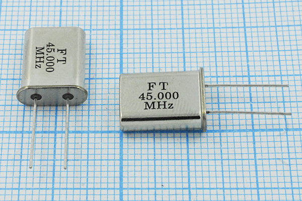 45000 \HC49U\16\\\U[FT]\3Г (FT45.000MHz) --- Кварцевые резонаторы (пьезокерамические, диэлектрические, ПАВ (SAW), резонаторы из других пьезоматериалов)