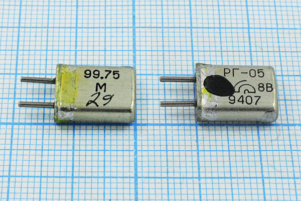 99750 \HC25U\\\\РГ05МА\5Г --- Кварцевые резонаторы (пьезокерамические, диэлектрические, ПАВ (SAW), резонаторы из других пьезоматериалов)