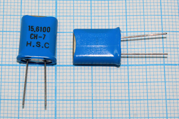 15610 \HC49U\S\\\\1Г +SL (H.S.C 15.6100 CH-7) --- Кварцевые резонаторы (пьезокерамические, диэлектрические, ПАВ (SAW), резонаторы из других пьезоматериалов)