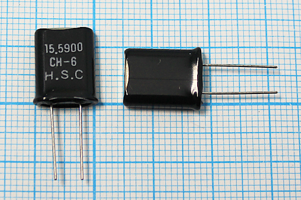 15590 \HC49U\S\\\\1Г +SL (H.S.C 15.590 CH-6) --- Кварцевые резонаторы (пьезокерамические, диэлектрические, ПАВ (SAW), резонаторы из других пьезоматериалов)