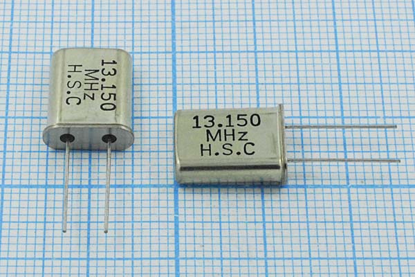 13150 \HC49U\S\\\\1Г (HSC) --- Кварцевые резонаторы (пьезокерамические, диэлектрические, ПАВ (SAW), резонаторы из других пьезоматериалов)