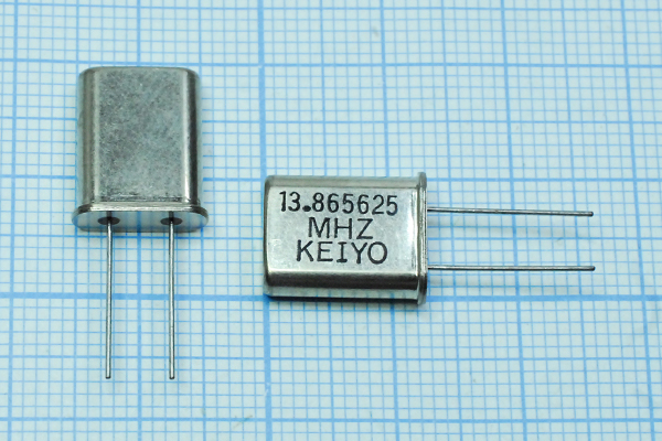 13865,625 \HC49U\20\\\\1Г (KEIYO) --- Кварцевые резонаторы (пьезокерамические, диэлектрические, ПАВ (SAW), резонаторы из других пьезоматериалов)