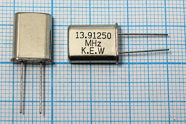 13912,5 \HC49U\20\\\\1Г (KEW) --- Кварцевые резонаторы (пьезокерамические, диэлектрические, ПАВ (SAW), резонаторы из других пьезоматериалов)