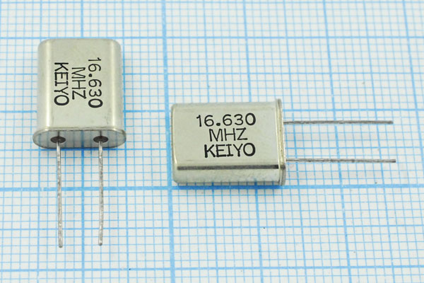 16630 \HC49U\20\\\\1Г (KEIYO) --- Кварцевые резонаторы (пьезокерамические, диэлектрические, ПАВ (SAW), резонаторы из других пьезоматериалов)