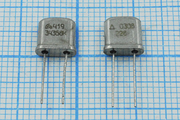 34368 \UM5\S\ 50\\РК419МН\1Г (419 34368К) --- Кварцевые резонаторы (пьезокерамические, диэлектрические, ПАВ (SAW), резонаторы из других пьезоматериалов)
