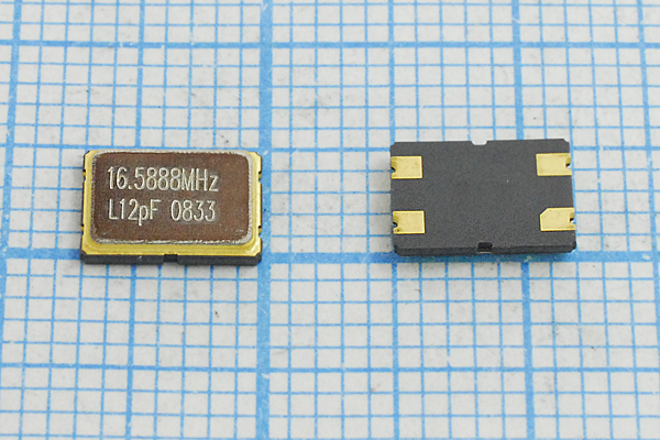 16588,8 \SMD07050C4\12\ 10\ 30/-40~85C\KC7\1Г --- Кварцевые резонаторы (пьезокерамические, диэлектрические, ПАВ (SAW), резонаторы из других пьезоматериалов)
