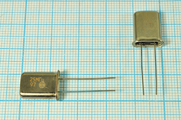 25000 \HC43U\S\  \\РК374МД[HC43U]\ХСР 3Г (25МГц) --- Кварцевые резонаторы (пьезокерамические, диэлектрические, ПАВ (SAW), резонаторы из других пьезоматериалов)